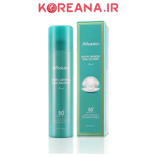 اسپری ضدآفتاب آبرسان مروارید jm solution